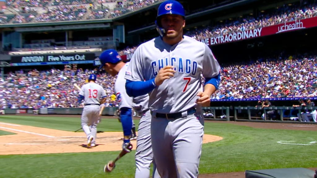 Cubs win NL wild-card game but benches clear when Pirates plunk