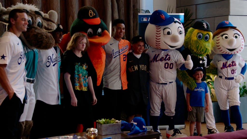 We partnered w/ Make-A-Wish to help outfit 5 All-Star wish kids