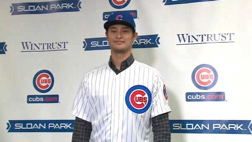 Darvish excited to join Cubs