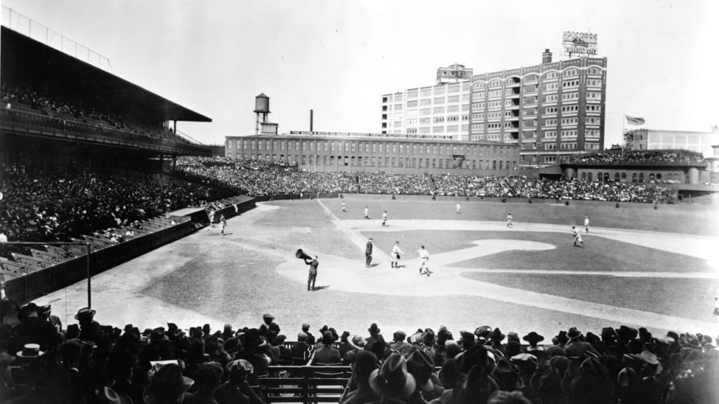 Baker Bowl was the Phillies' home from 1887-1938.