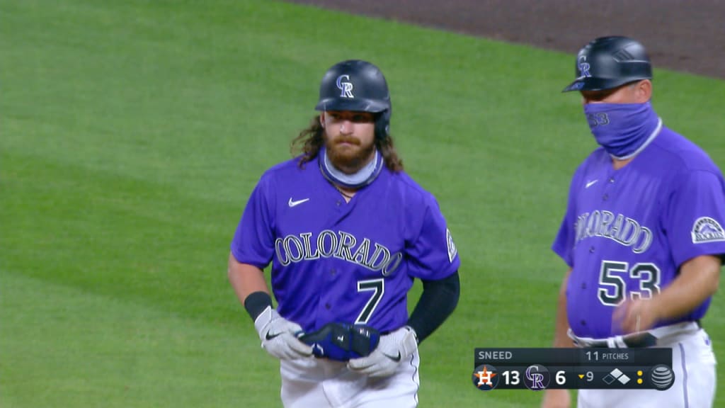 SCOTTSDALE, AZ - FEBRUARY 24: First baseman C.J. Cron (25) poses