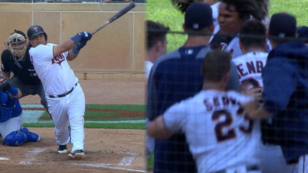 Willians Astudillo Whacks a Two-Run Home Run!