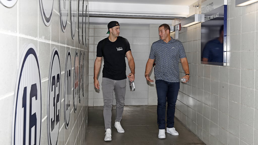 Even before their arrival in the Bronx, the Yankees had been playing good ball. But Joey Gallo and Anthony Rizzo helped spark a run that saw the team blast through August and claim a spot atop the AL Wild Card standings. (Credit: New York Yankees)