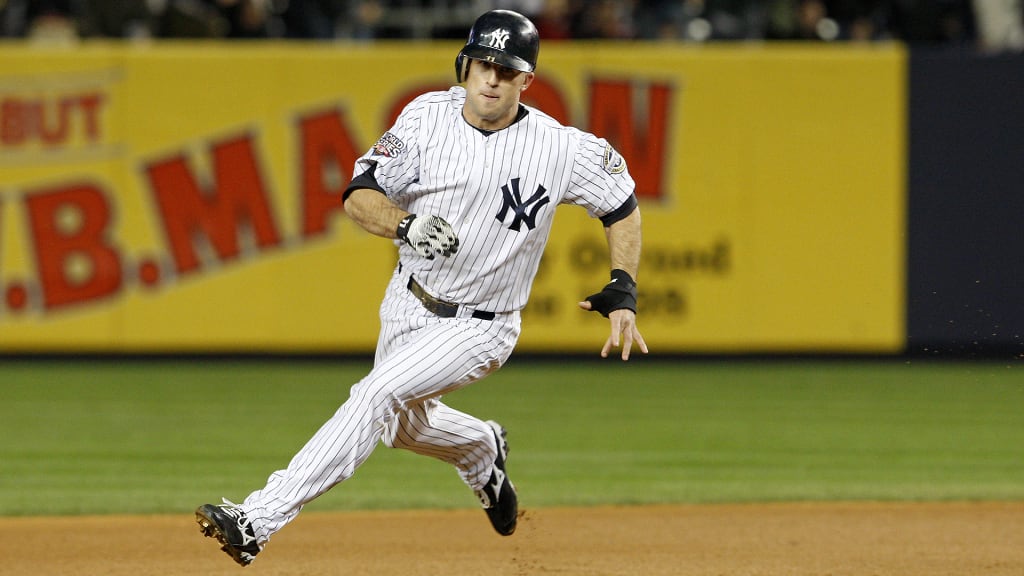 Gardner offered key contributions to the 2009 World Series championship team. The title run came in his first full season with the Yankees, and ever since then, he has been trying to return to the summit with the only organization for which he has played. (Credit: New York Yankees)