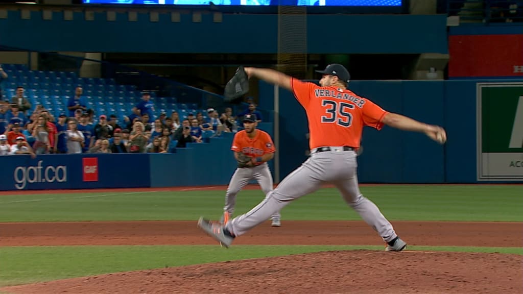 Verlander pitches 3rd career no-hitter, Astros beat Jays 2-0