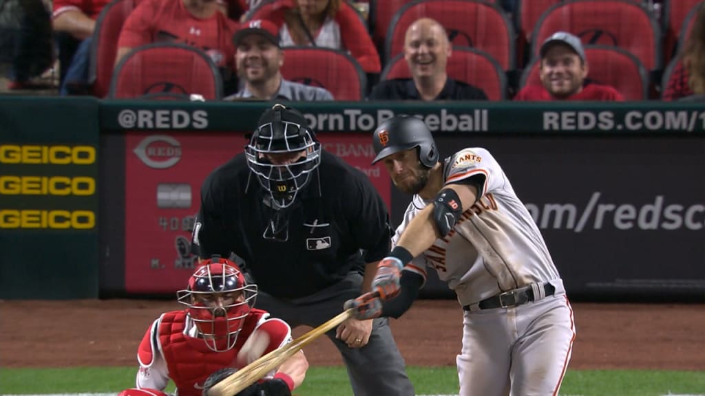 Cincinnati Reds' Derek Dietrich has hit two, 3-run homers vs. Giants