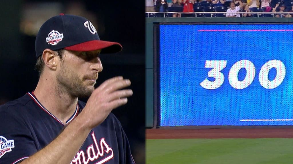Must C: Scherzer gets 300th K