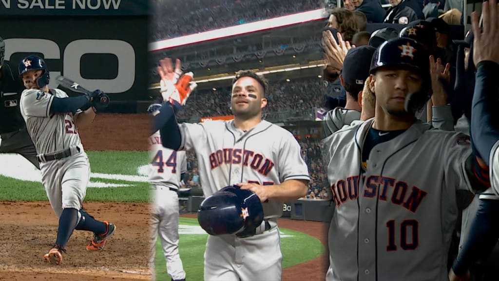 Jose Altuve's HISTORIC homer extends Astros lead! (Hit 22nd career  postseason HR, 2nd most EVER!) 