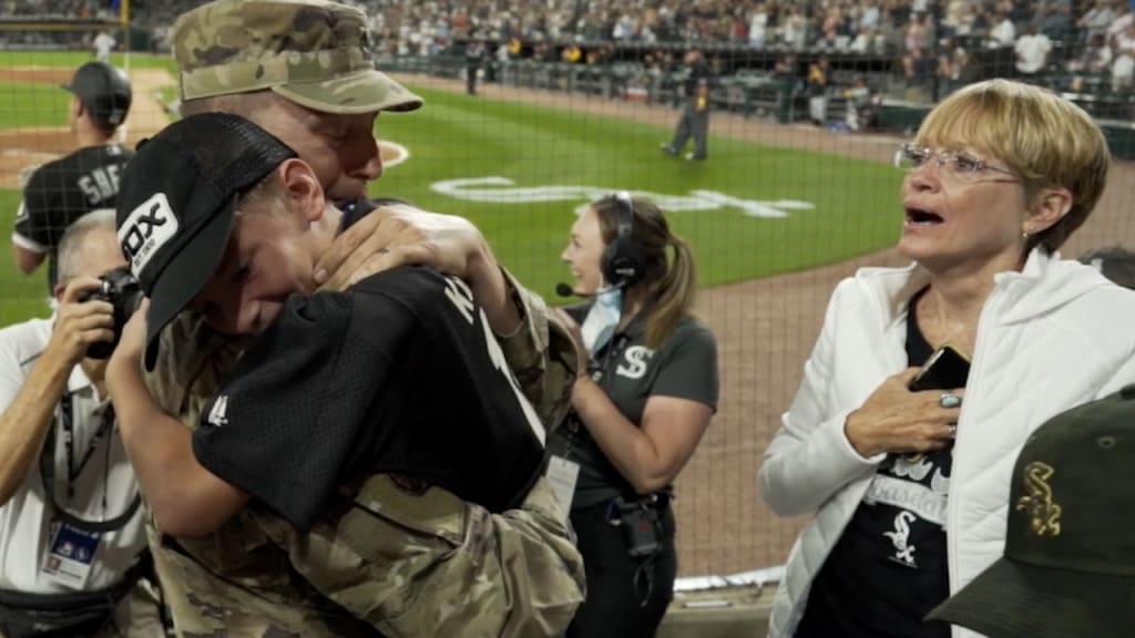 Army Sergeant surprises family