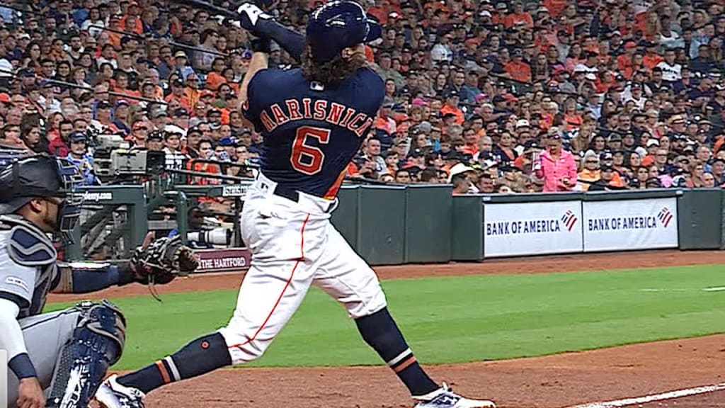 Astros tie franchise record with 25 hits in rout of Detroit