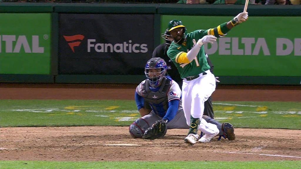 A's gain ground in wild-card race with drubbing of Rangers