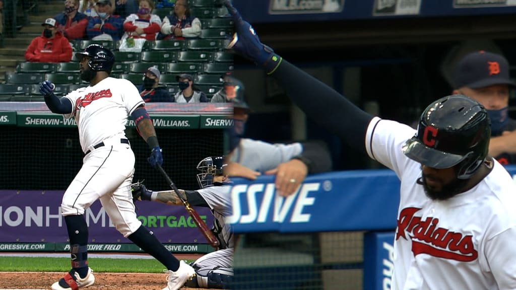 Franmil Reyes homers twice to lead Indians