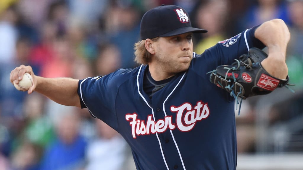 Chris Rowley pitched to a 2.29 ERA in 106 1/3 innings in the Minors this season. (Kevin Pataky/MiLB.com)