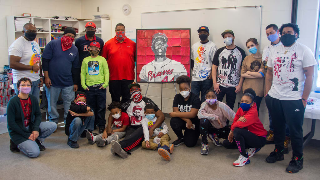 Reds Youth Academy hosts Black History Month art project