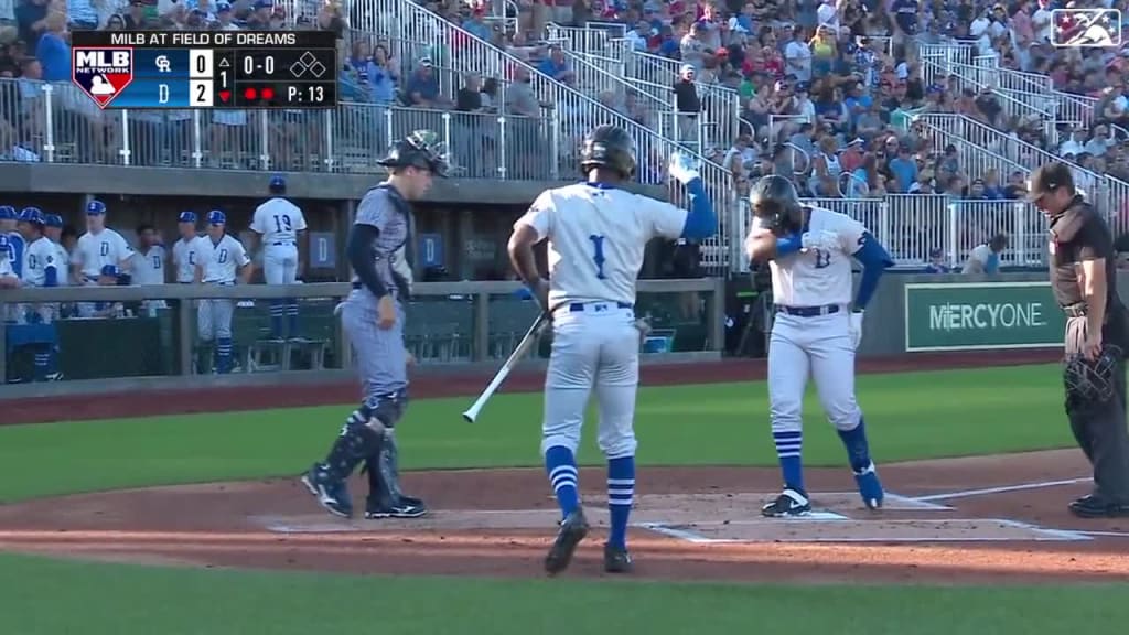 MLB Field of Dreams Game score