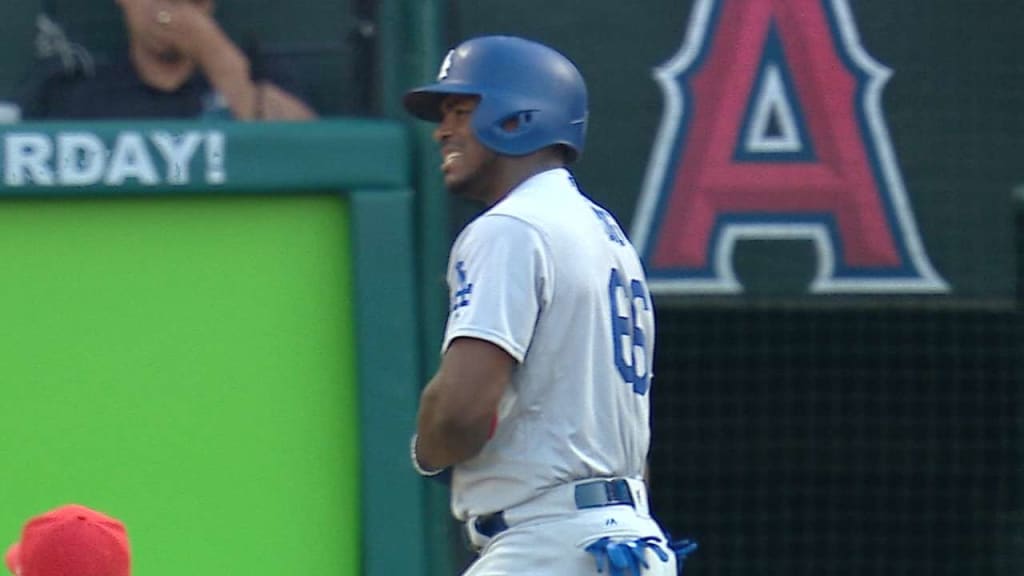 Andrew Toles replaces injured Yasiel Puig