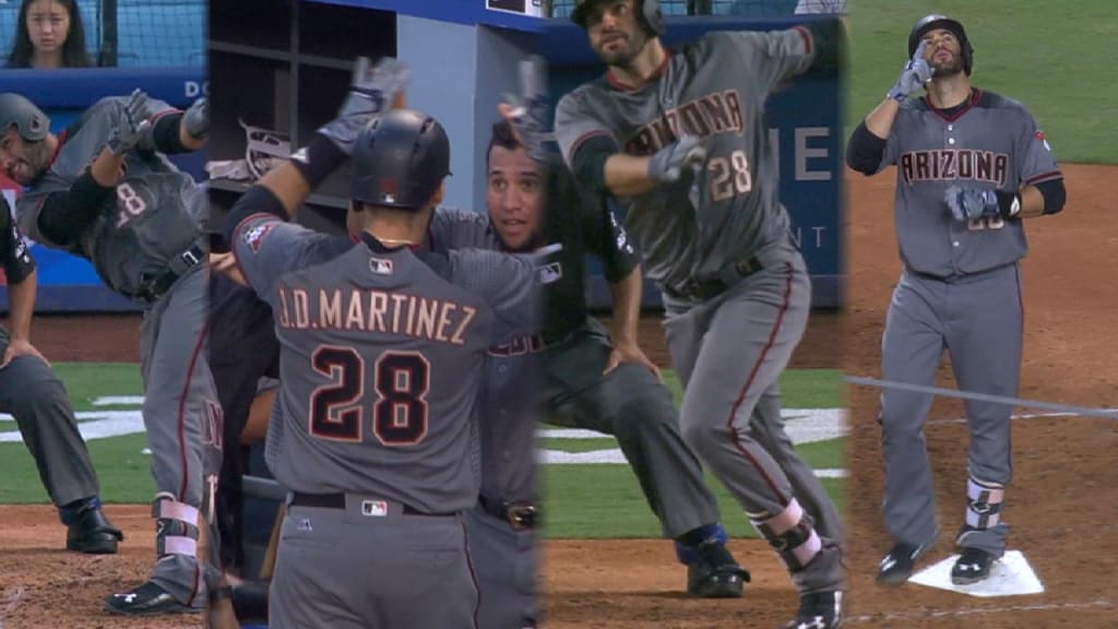 J.D. Martinez's 4-HR game ranked best at the plate in D-backs history