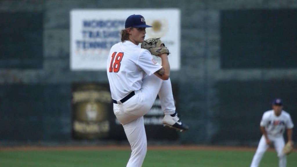 2022 MLB Draft - San Francisco Giants 30th Overall Pick - UConn LHP/1B  Reggie Crawford 