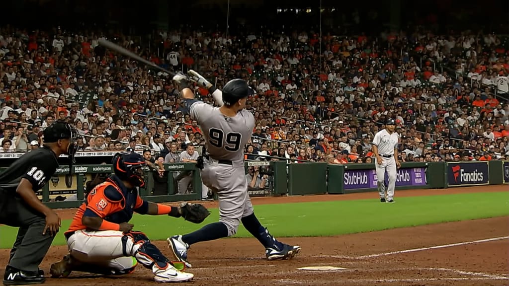 Aaron Judge's three-run homer