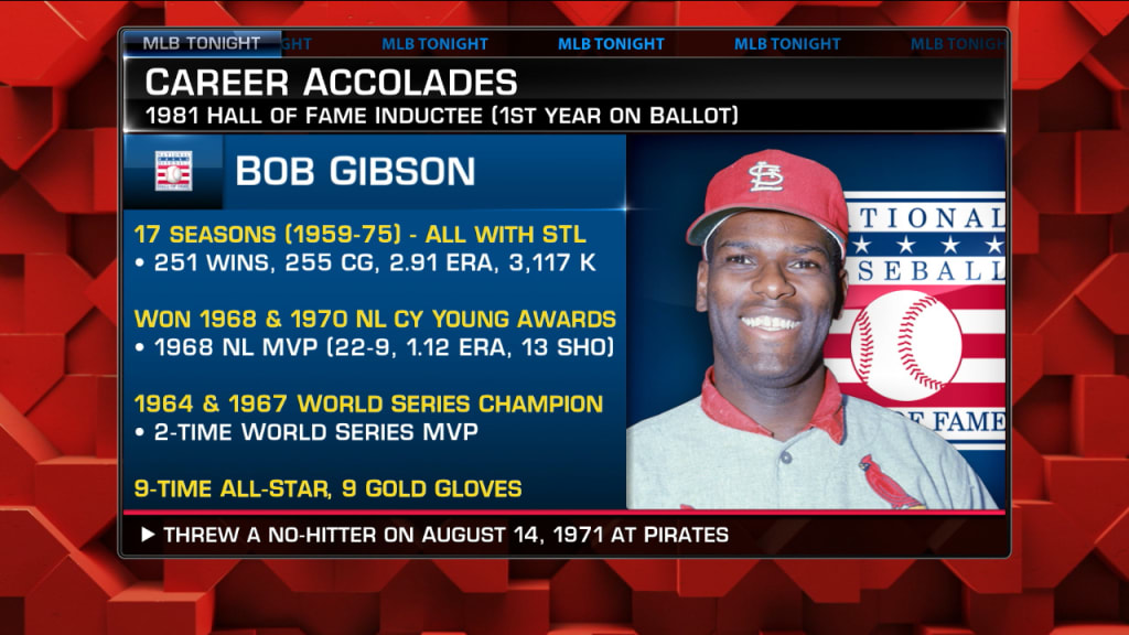 Bob Gibson was one of the greatest to EVER do it! The 1968 MVP was  absolutely dominant! 