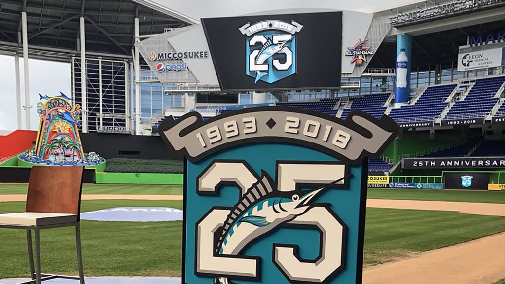 FOX Sports: MLB on X: The Marlins will wear these teal 1993 throwback  uniforms during Friday home games this season 🤩🙌 📷: @Marlins   / X
