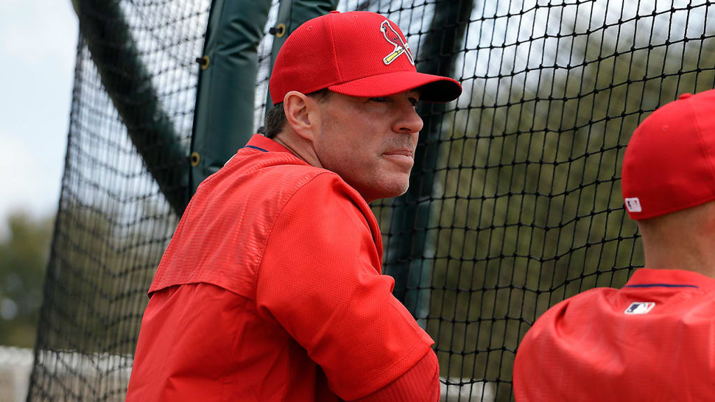 Jim Edmonds, who is serving as a guest instructor at camp, will be in the booth for the first time March 9.