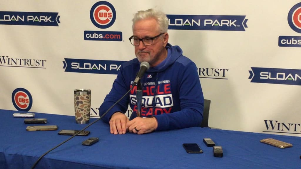 Maddon on Bryant, millenials