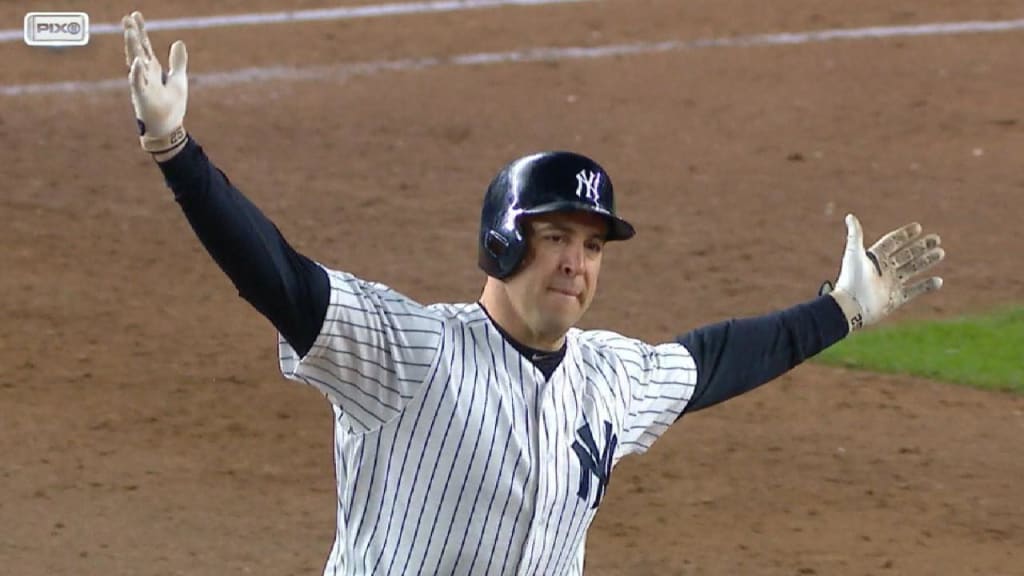 New York Yankees' Mark Teixeira is hit by Philadelphia Phillies