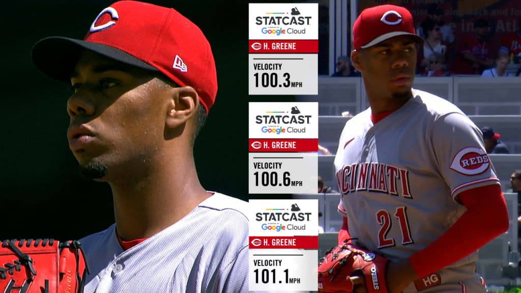 Cincinnati Reds Pitcher Hunter Greene Sets MLB Record in Second Career  Start - Fastball