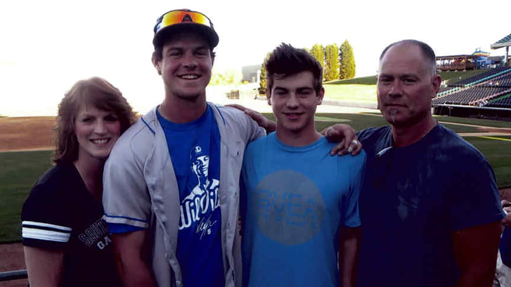 From left: Pam, Wil, Beau and Eric Myers. (Myers Family)