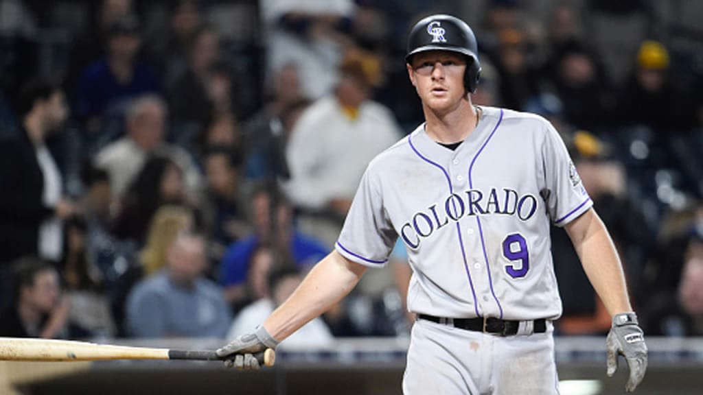 Terry Sims, this year's Beat the Streak, was eight picks shy of becoming the first to win the grand prize when a fluke injury to the Rockies' DJ LeMahieu ended Sims' streak of 49 hits on June 26. LeMahieu was 0-for-1 with two walks before exiting the game in the sixth inning with a knee contusion. (Denis Poroy/Getty)