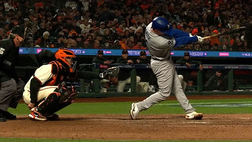 Cody Bellinger's two-run double sparks Dodgers in Game 2 of NLDS