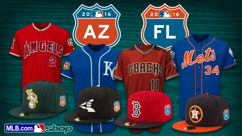 MLB Spring Training 2016 New Hats & Cool Base Jerseys