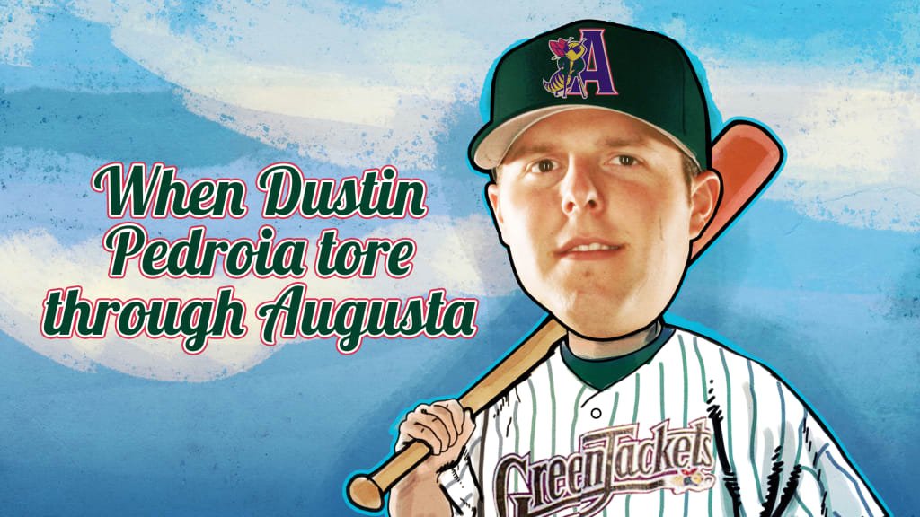 Dustin Pedroia Augusta GreenJackets