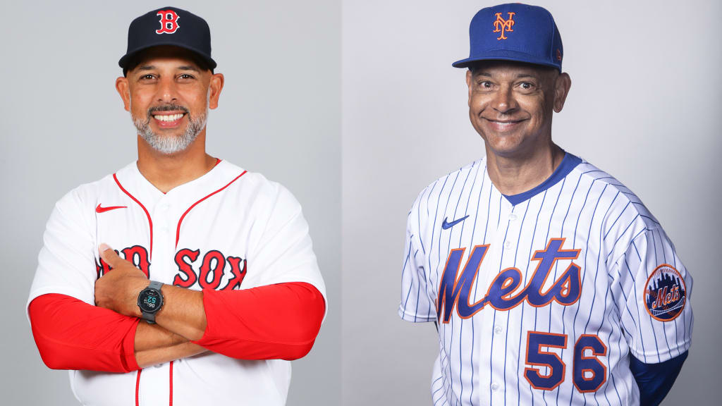 RedSox manager Alex Cora and #brother, #Mets third base coach Joey