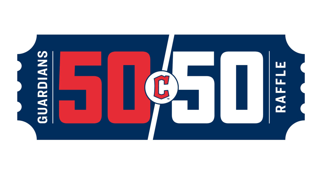 50/50 Raffle Cleveland Guardians