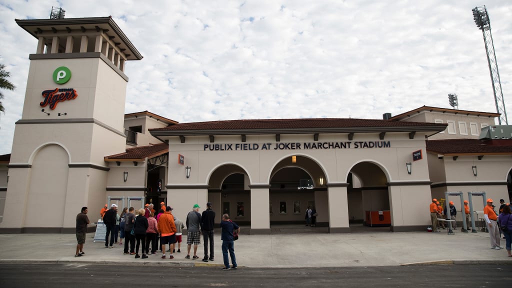 Publix Field At Joker Marchant Stadium Welcomes Detroit Tigers For Spring  Training