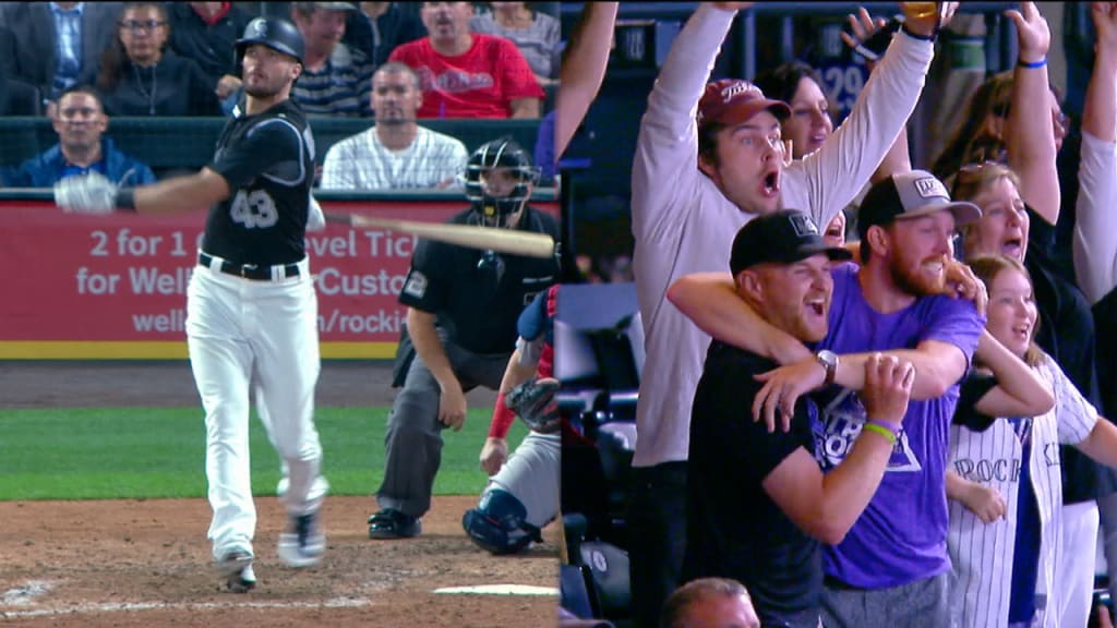 Sam Hilliard Homerun GIF - Sam Hilliard Homerun Rockies - Discover