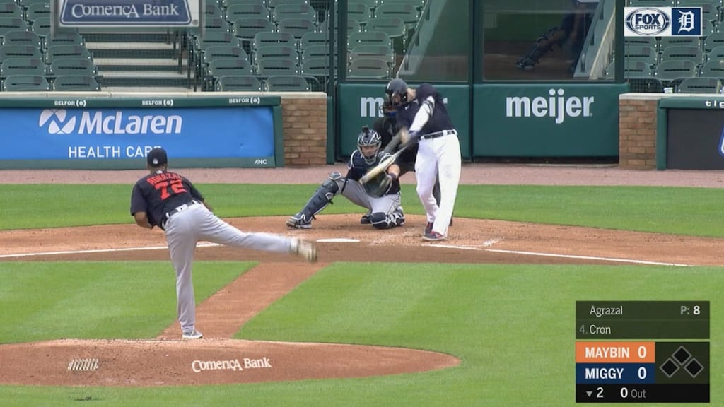 C.J. Cron continues to homer off Tigers pitchers