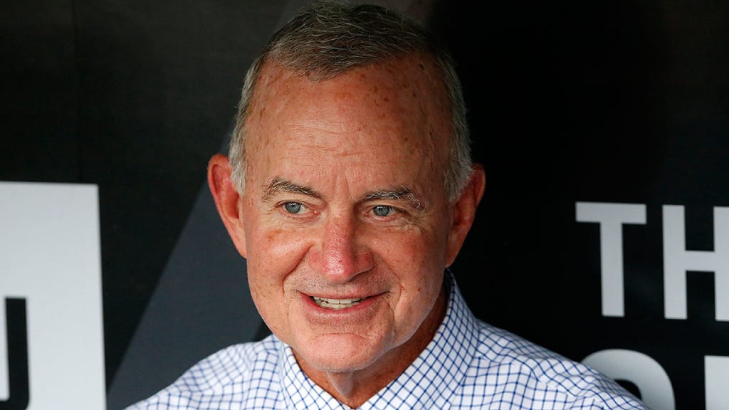 Braves president of baseball operations John Hart served as Indians general manager from 1991-2001. (AP)