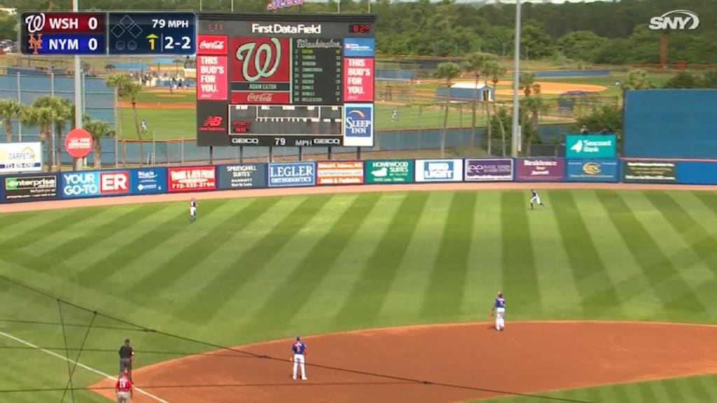 Eaton's leadoff homer