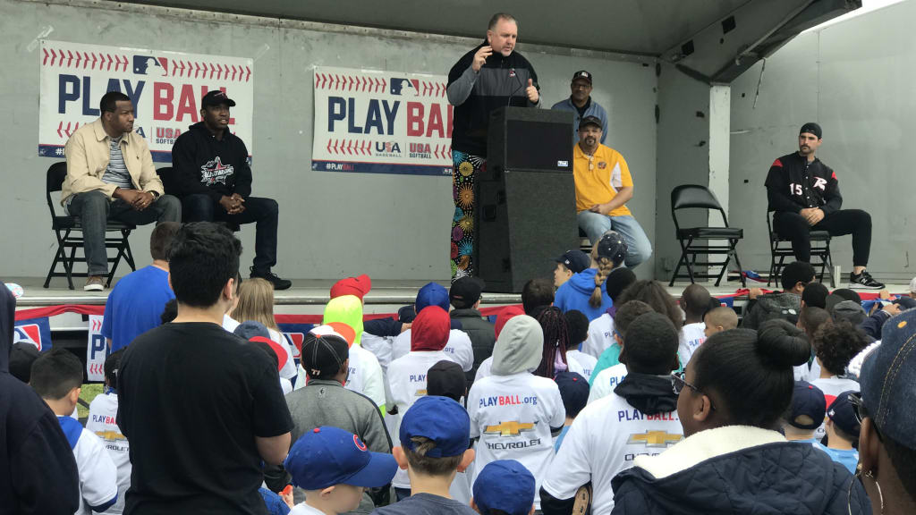 The first Play Ball event in Richmond in April 2019, hosted by the Metropolitan Junior Baseball League.