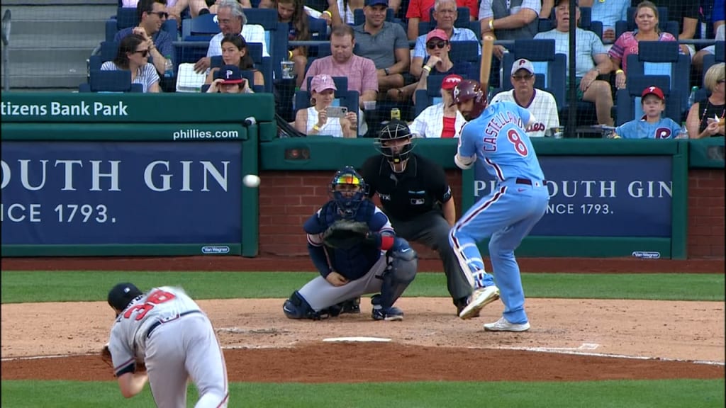 Nick Castellanos homers twice, powers Phillies past Braves 3-1 and into  National League Championship Series - 6abc Philadelphia