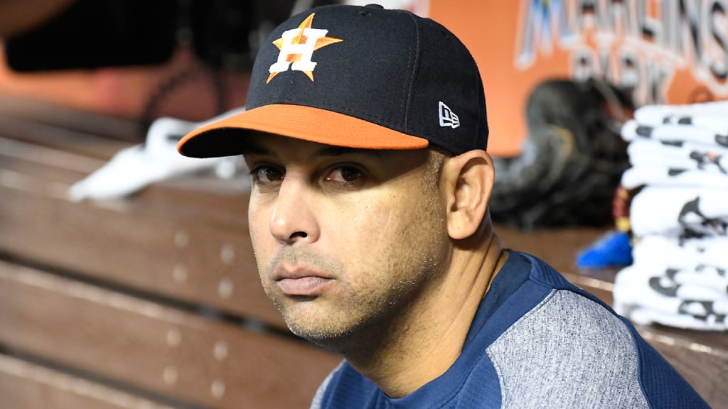 Alex Cora away from Astros after twins' birth