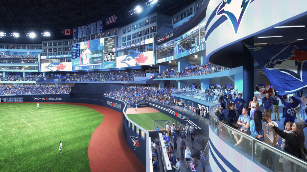 Entrance to the Rogers Centre, stadium of the Blue Jays baseball