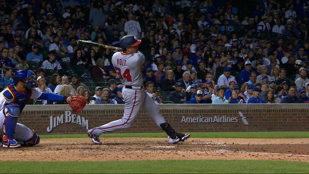 Luke Voit hits his second homer with the Nationals