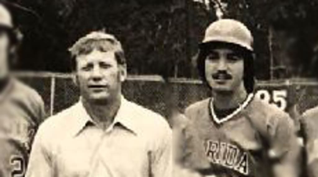 Yankees great Mickey Mantle with Craig Pippin (Photo via Craig Pippin)