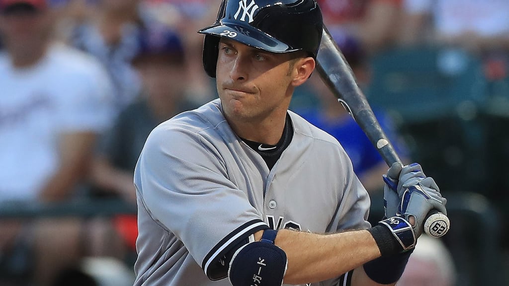 Dustin Ackley played in 28 games for the Yankees last year before surgery to repair a torn labrum ended his season. (Getty)
