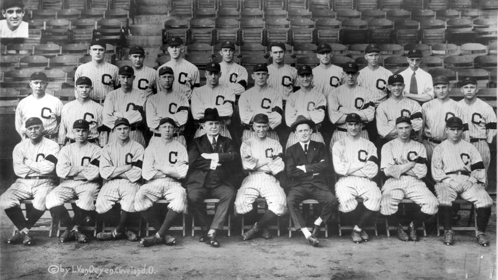 Cleveland Indians New Era 1920 World Series Champions Red
