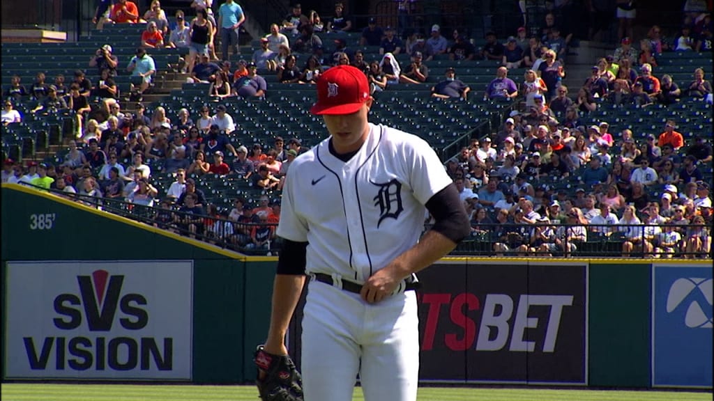 Memorable outfield debut for Tigers catcher Eric Haase: 'I don't